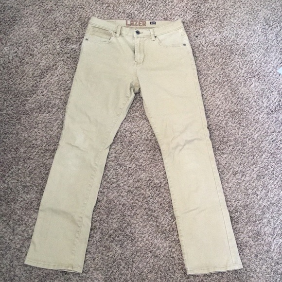 Lazer Men’s straight fit stretch khakis - Picture 5 of 6